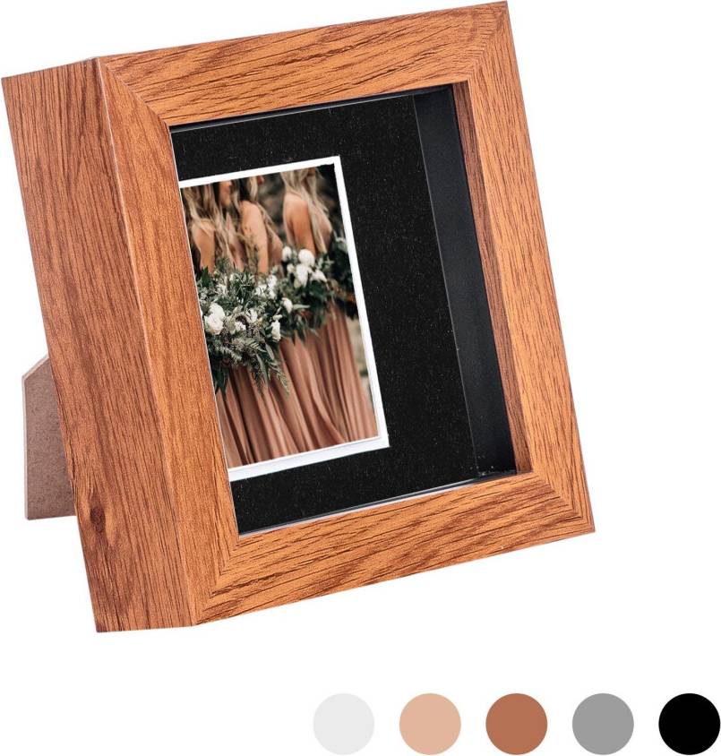 Nicola Spring 3D Box 4 Photo Frame