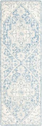 Safavieh Micro-Loop Collection Blue, White