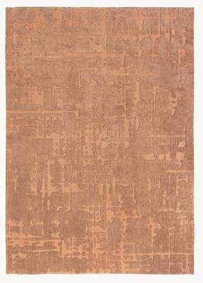 Louis de Poortere Structures Baobab Rug Copper Brown
