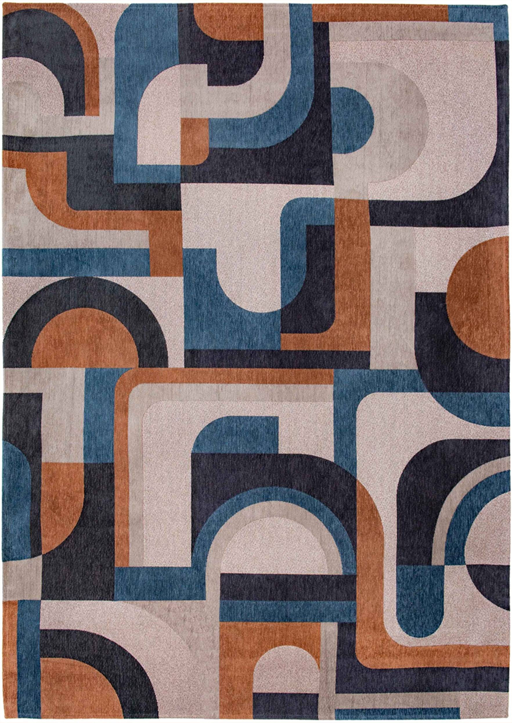 Louis de Poortere De Poortere Module Rug Multicolour