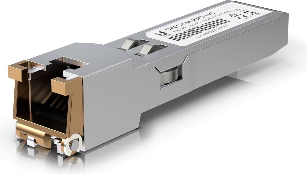 Ubiquiti UACC-CM-RJ45-MG SFP+ - RJ45 Adapter