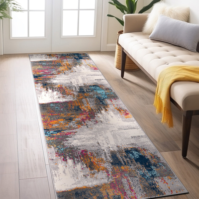 World Rug Gallery Bari Contemporary Multicolor