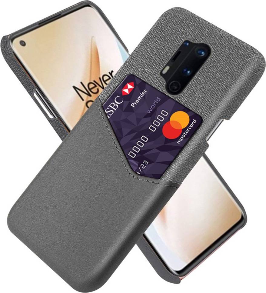 OnePlus 8 Pro Card Cover Grey