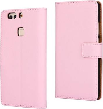 Huawei Mankell Läderfodral för P9 Plus Rosa