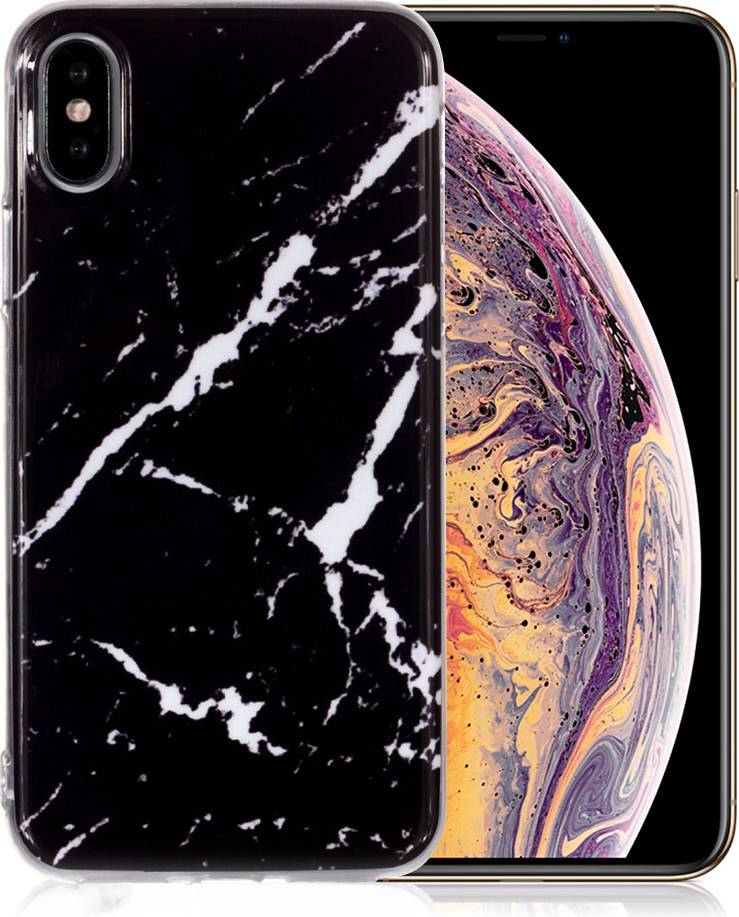 Apple iPhone Xs Max Marble Pattern Case Style T