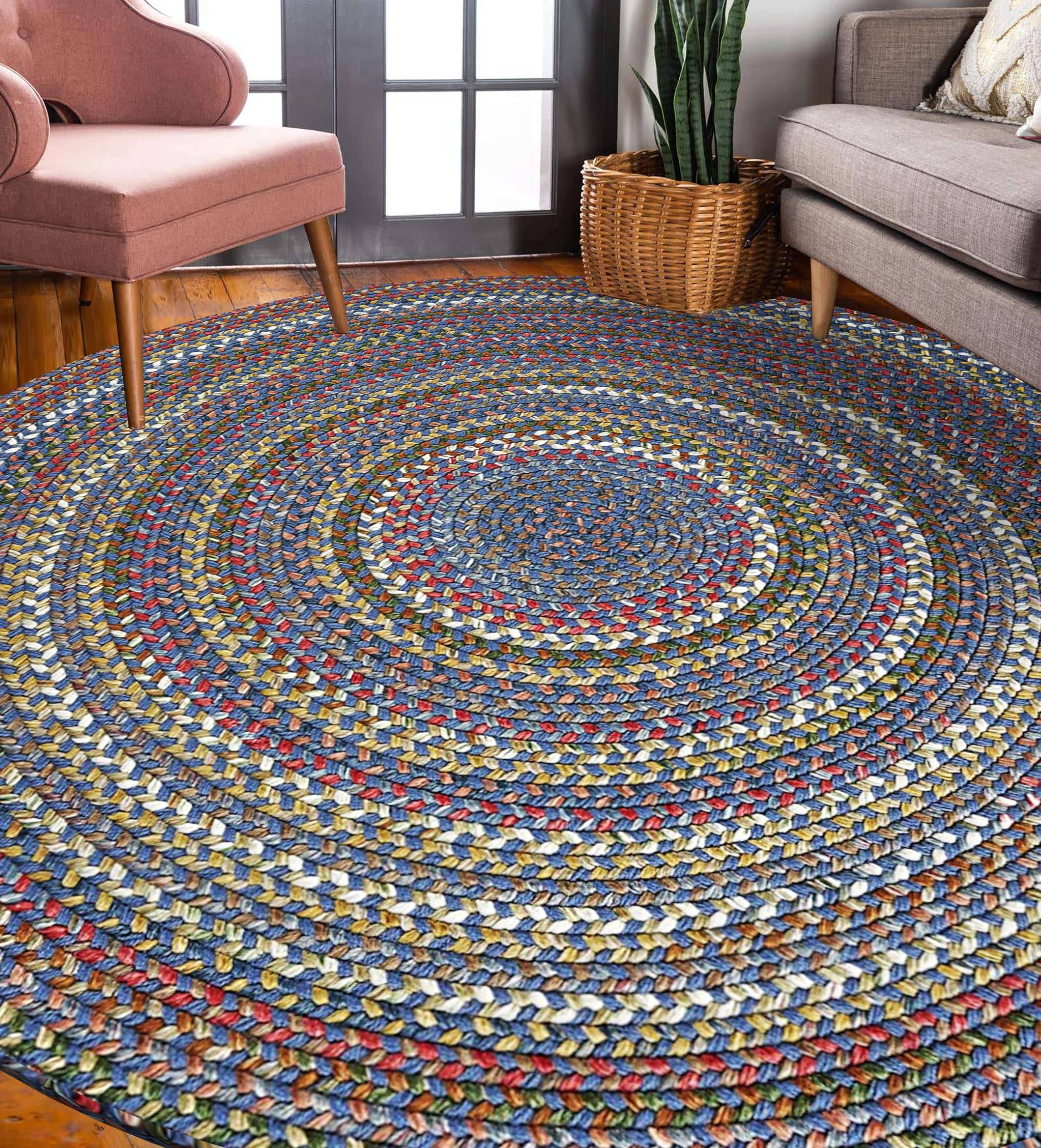 Rhody Rug RRI Chelsea Blue, Multicolor