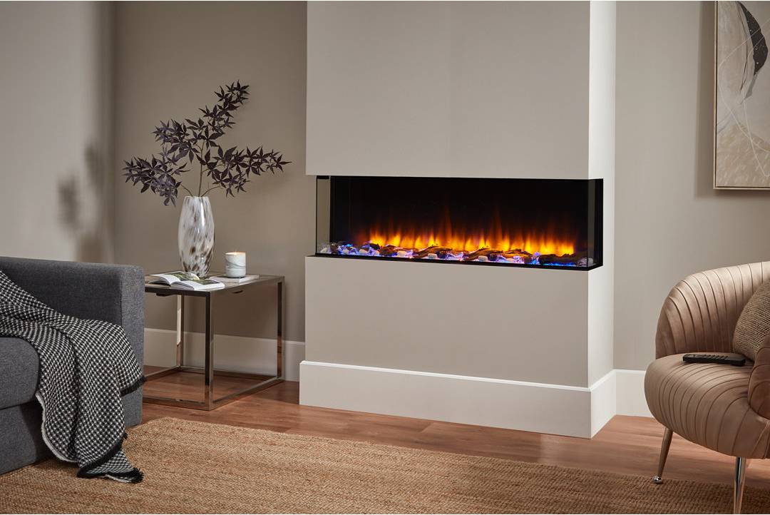 Media wall electric fire Endeavour Rosedale Media Electric Fire