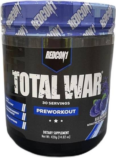 Redcon1 Total War Preworkout 30 Servings Blue Raspberry