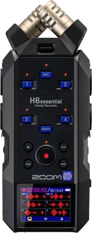 H6-ESSENTIAL 6-Track Float Recorder