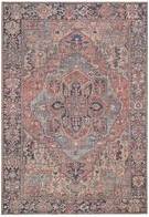 Loomed Distressed Persian Style Red