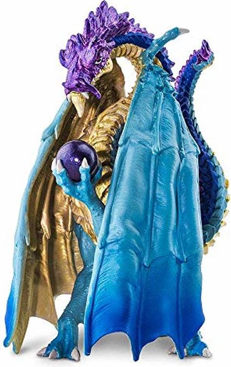 Wizard Dragon Figure Azul