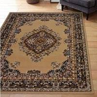 THE RUGS Maestro Collection Traditional Brown