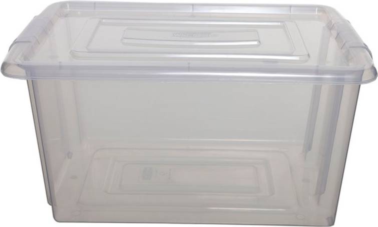 Whitefurze Stack&Store Without Lid Storage Box
