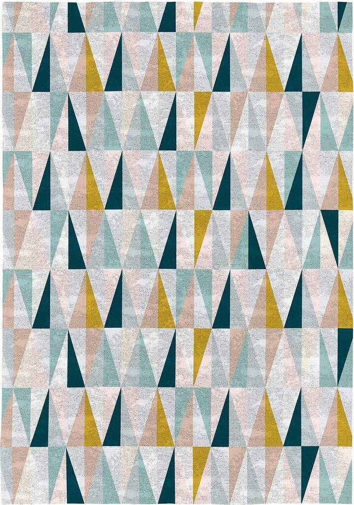 Isabelline Aimee Rug Blue