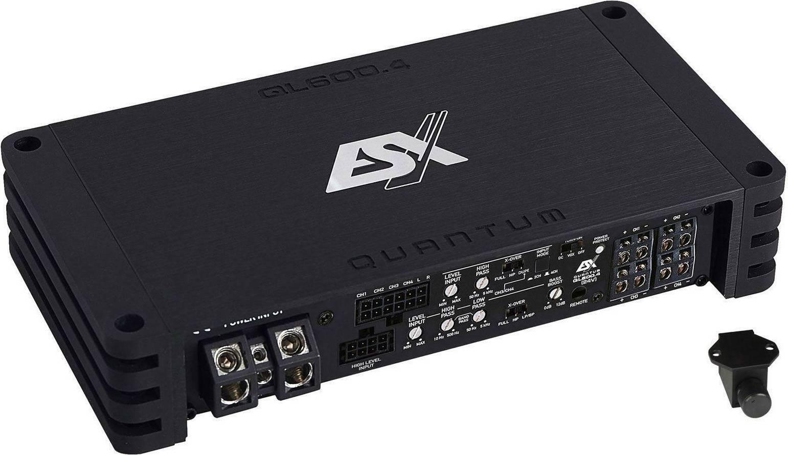 QL600.4 4-Channels Forsterker 4x170W RMS