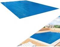 Rectangular Solar Pool Cover Blue
