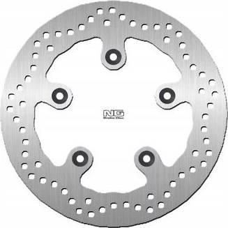 NG Round Brake Disc Silver