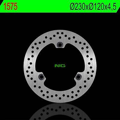 NG Round Brake Disc Silver