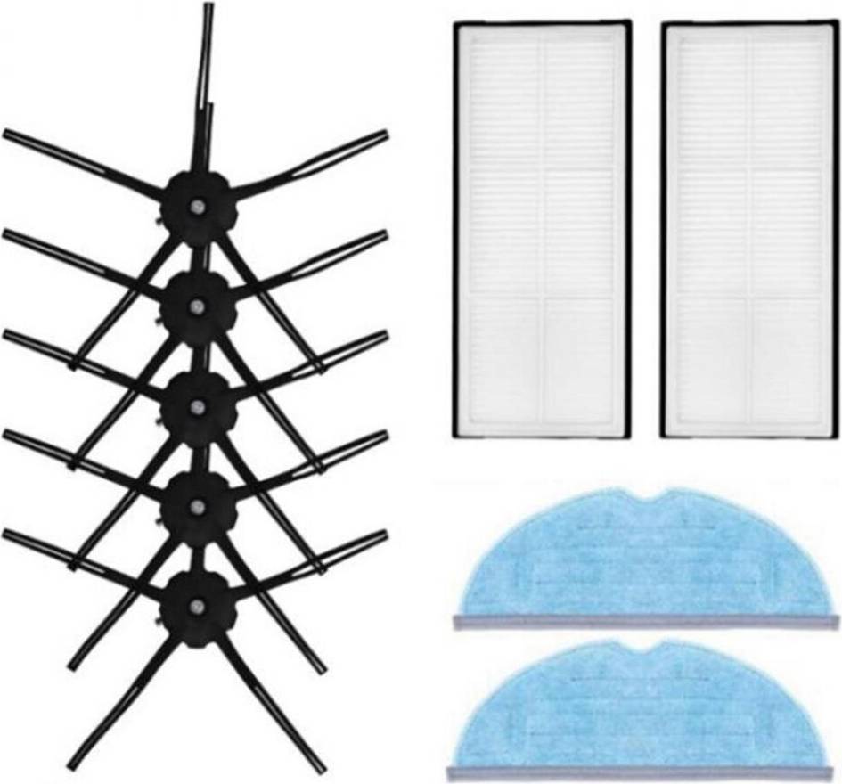 HKHBJS Side Brush Mop Rag Cloth Kit Roborock S7 T7