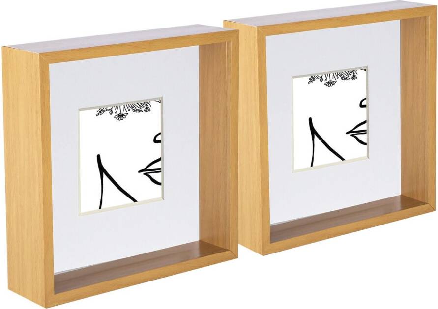 Nicola Spring 3D Deep Box Photo Frame