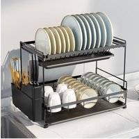 Living and Home 2-Tier Rack Rack Dish Drainer