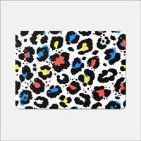 Warren Reed Coloured Leopard Print Place Mat Blue