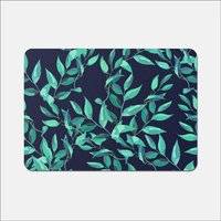 Warren Reed Delicate Green Foliage Place Mat Blue