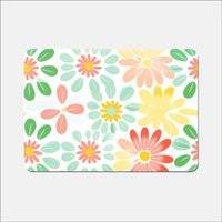 Warren Reed and Flowers Place Mat Yellow