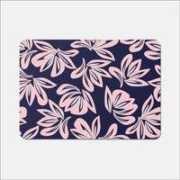 Warren Reed Floral Botanical Pattern Place Mat Grey, Pink, Multicolour