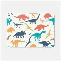 Warren Reed Multicoloured Dinosaurs Place Mat Multicolour, Blue, Green
