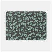Warren Reed Delicate Leaf Place Mat Multicolour, Red, Green