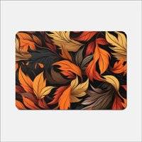 Warren Reed Autumn Leaves Design Place Mat Multicolour, Yellow, Orange
