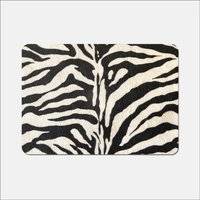 Warren Reed Tiger Print Place Mat Black, Pink, Multicolour