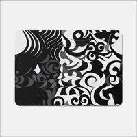 Warren Reed Abstract Place Mat Black, Multicolour
