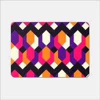 Warren Reed Abstract Pattern Place Mat Red