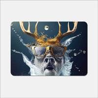 Warren Reed Stag With Splashart Place Mat Grey