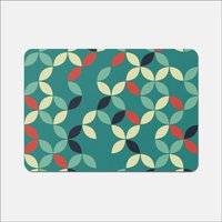 Warren Reed Geometric Place Mat Multicolour, Blue, Green