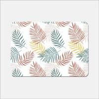 Warren Reed Palm Branches In Natural Colors Place Mat Green, Red