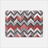 Warren Reed Geometric Pattern Place Mat Grey, Black, Multicolour