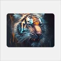 Warren Reed Splashart Dark Background Place Mat Brown