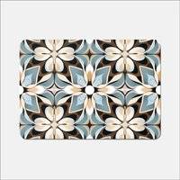 Warren Reed Abstract Pattern Place Mat Brown, Pink, Multicolour
