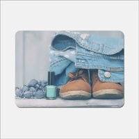Warren Reed On The Bench Place Mat Blue