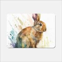 Warren Reed Watercolour Place Mat Brown