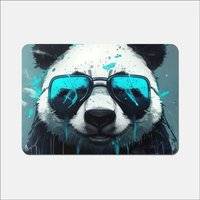 Warren Reed Panda With Place Mat Multicolour, Red, Blue