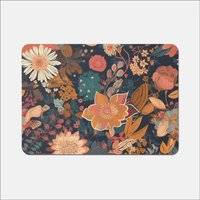 Warren Reed Boho Chic Flower Place Mat Green, Orange, Multicolour