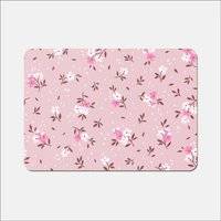 Warren Reed Pretty Flower Pattern Place Mat Pink