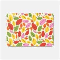 Warren Reed Autumn Leaves Place Mat Multicolour, Red, Pink