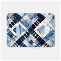 Warren Reed Checkered Square Place Mat Black
