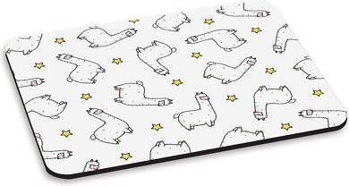Gift Base Llama Pattern PC Computer Mouse Mat Pad