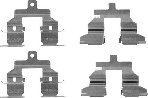 Bosch Accessory Kit Disc Brake Pads